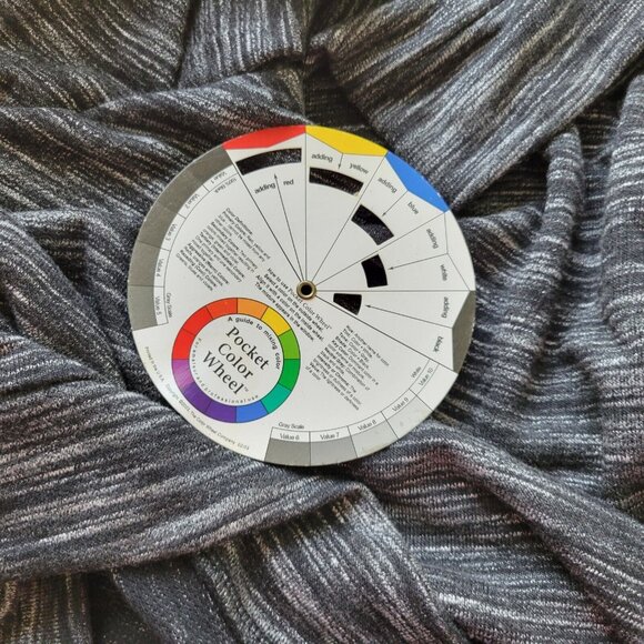 Croft Barrow Womens Top 2X Plus Tee Long Sleeve Black Gray Heather BLA26E - Picture 9 of 11